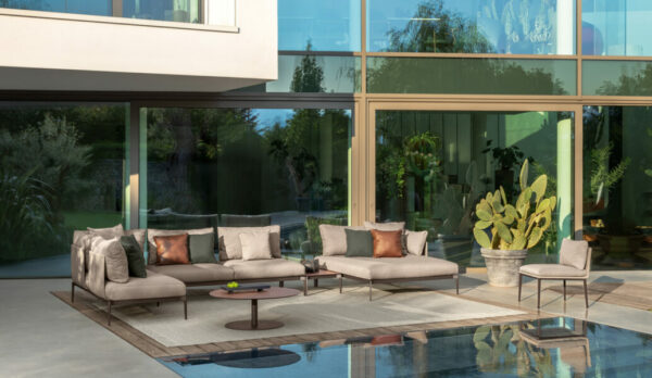 Итальянский диван Leaf 2 seater sofa 5