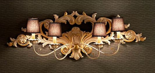 Итальянская настенная лампа 1678