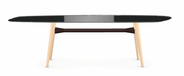 Итальянский стол Tavolo Lewood shaped от SOVET