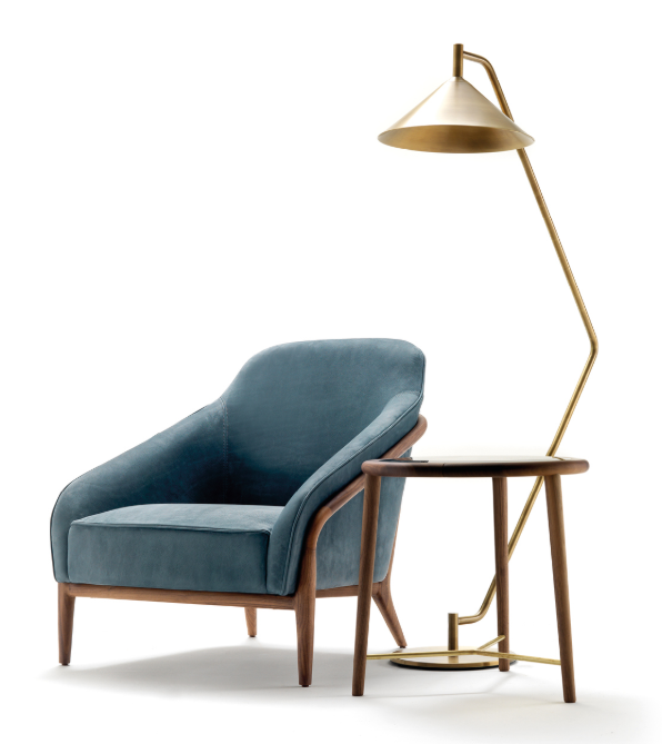 Итальянский напольный торшер BASTIENNE от Ulivi