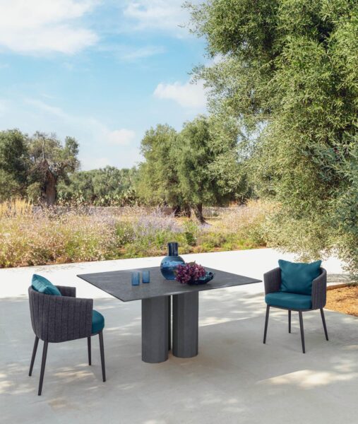 Итальянский стол Salinas D165 Concrete Dining Table 3