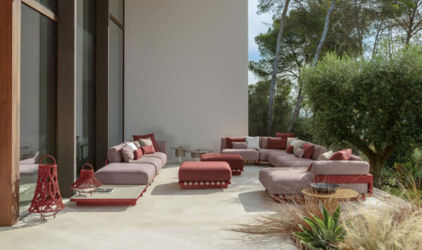 Итальянский пуф Argo//Alu Pouf от Talenti