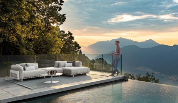 Итальянский диван Argo//Alu Modular sofa 6