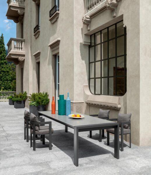 Итальянский стол Argo//Alu 220×100 dining table от Talenti