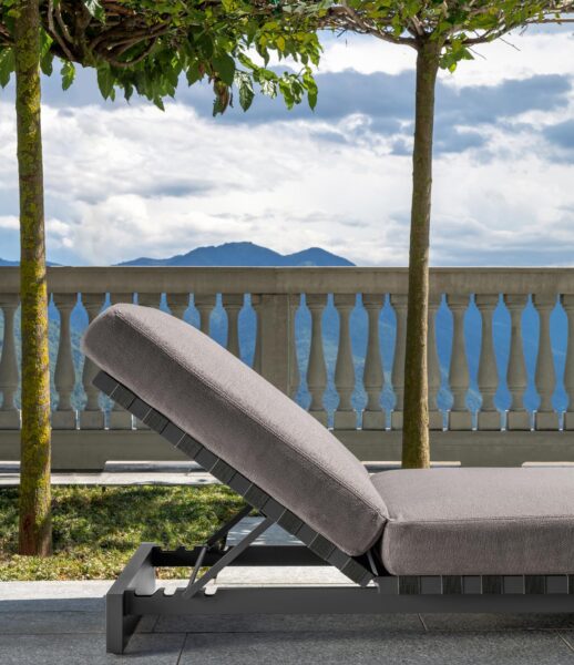 Итальянский шезлонг Argo//Alu Sunbed 2