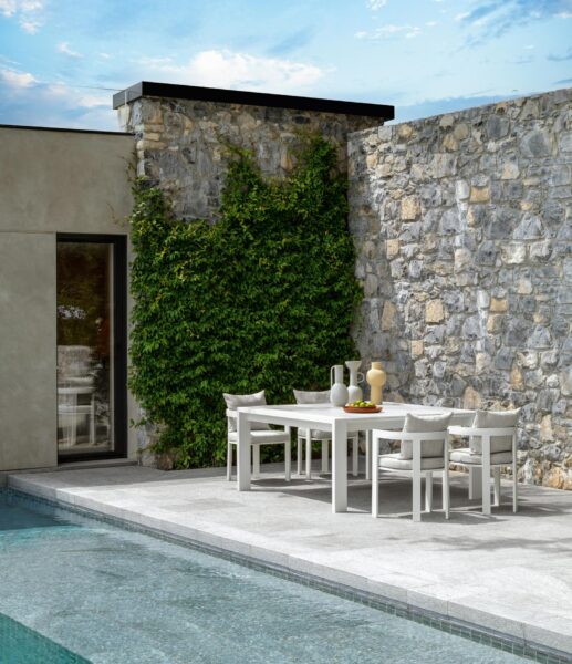 Итальянский стол Argo//Alu 157×157 dining table от Talenti