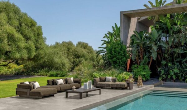 Итальянский диван Argo//Wood Modular Sofa 3