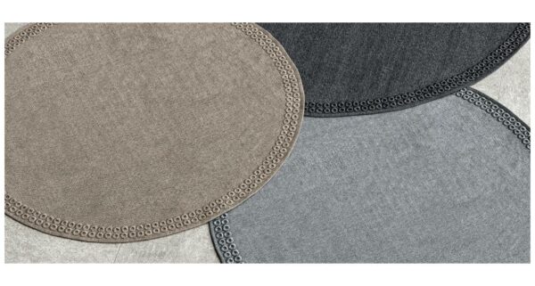 Итальянский ковер Accessories Round fabric Carpet//Square от Talenti
