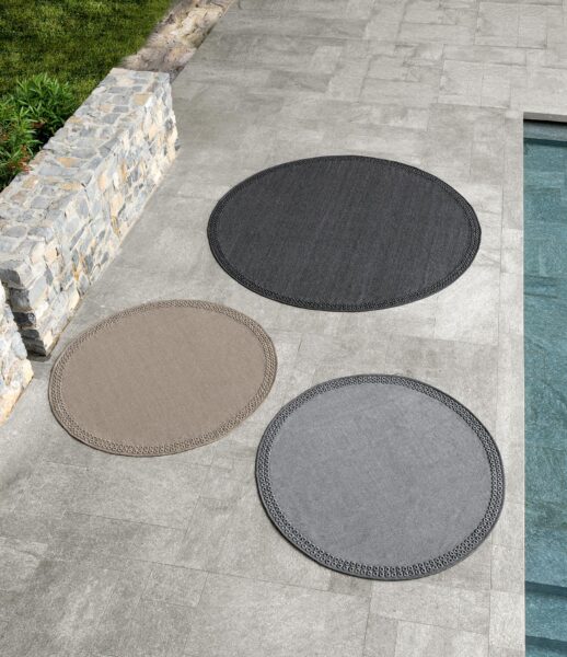 Итальянский ковер Accessories Round fabric Carpet//Square от Talenti