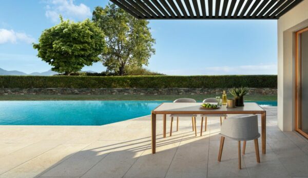 Итальянский стол CleoSoft//Wood 150×150 dining table от Talenti