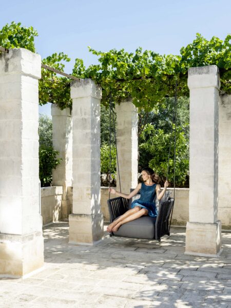 Итальянское кресло Cliff Swing Chair от Talenti