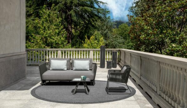 Итальянское кресло Coral Rope lounge armchair 3