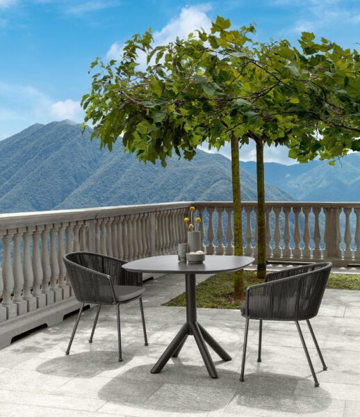 Итальянское кресло Coral Rope lounge armchair 2