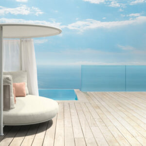 Итальянская пергола Coral Daybed от Talenti