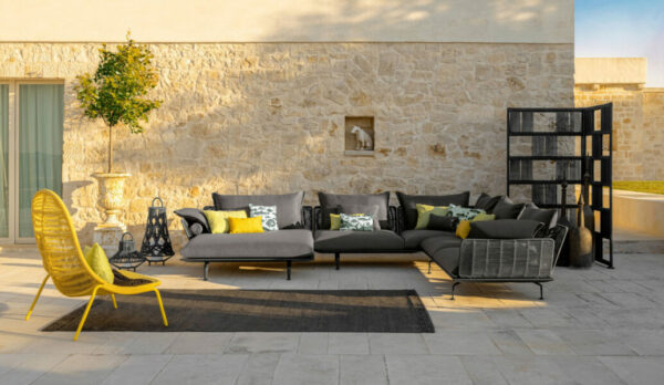 Итальянский диван Cruise//alu modular Sofa 5