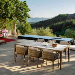 Итальянский стол Cruise//Teak 240×110 Dining table от Talenti