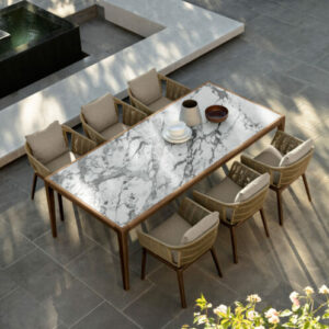 Итальянский стол Cruise//teak dining table 320×120 4