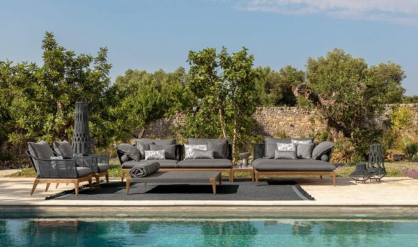 Итальянское кресло Cruise//Teak Living Armchair 3