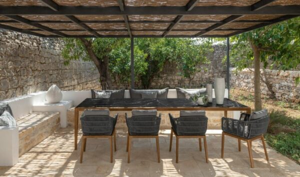 Итальянский стол Cruise//Teak 240×110 Dining table 2