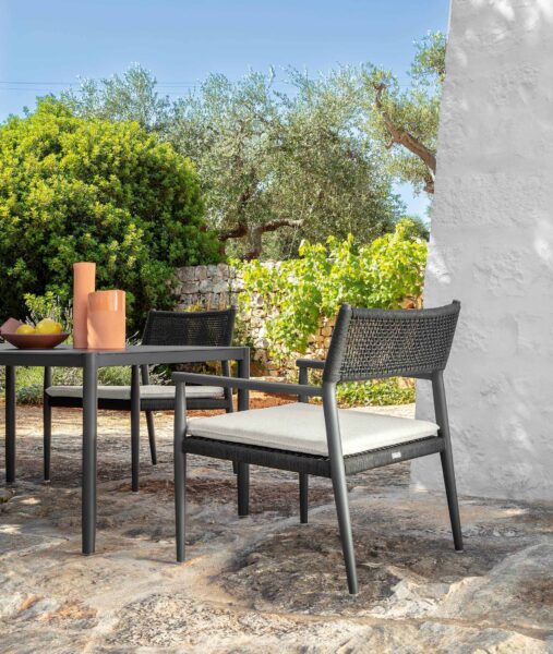 Итальянское кресло Dolcevita//Alu Lounge Armchair 3