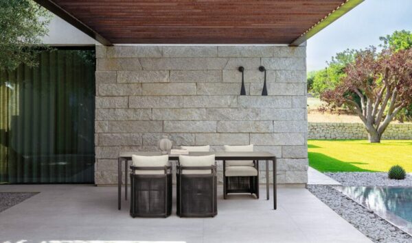 Итальянский стул Edwin//Alu Dining Armchair 3