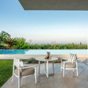 Итальянский стол Ever//Alu Dining Table H65 2