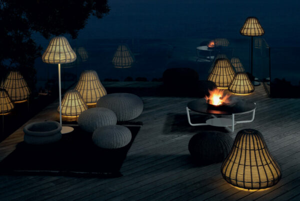 Итальянский напольный торшер Swan Lamp L 2