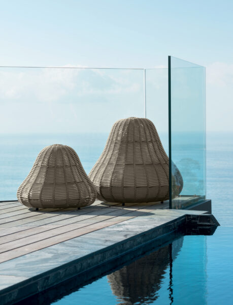 Итальянский напольный торшер Swan Lamp L от Talenti