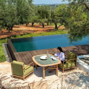 Итальянское кресло Jun Lounge Armchair 2