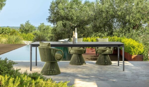 Итальянский стул Karen Swivel Dining Armchair 3