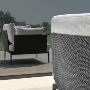 Итальянское кресло Leaf Lounge Armchair 5