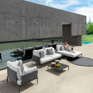 Итальянское кресло Leaf Lounge Armchair 4