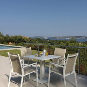 Итальянский стол Maiorca Table 70×70 2