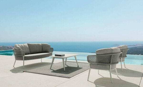 Итальянское кресло Moon//Alu Living Armchair 2