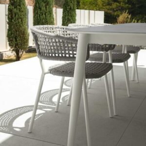 Итальянский стул Moon//Alu Dining Chair 2