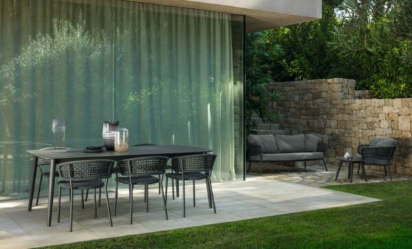 Итальянский стул Moon//Alu Dining Armchair 5