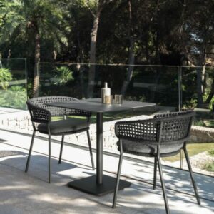 Итальянский стул Moon//Alu Dining Armchair 3