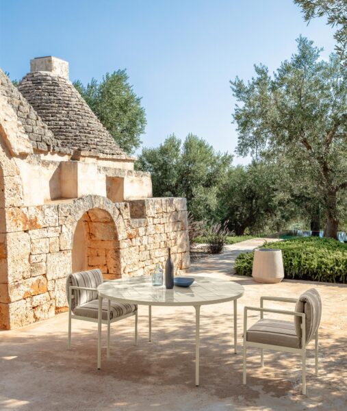 Итальянский стол Nalu dining table D150 2