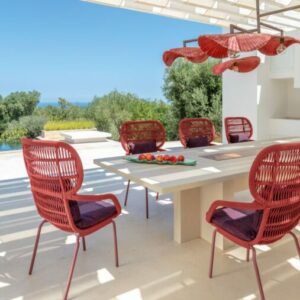 Итальянский стул Panama Dining Armchair hight backrest от Talenti