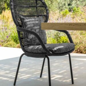 Итальянский стул Panama Dining Armchair hight backrest 3