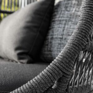 Итальянское кресло Panama Egg chair with structure 3