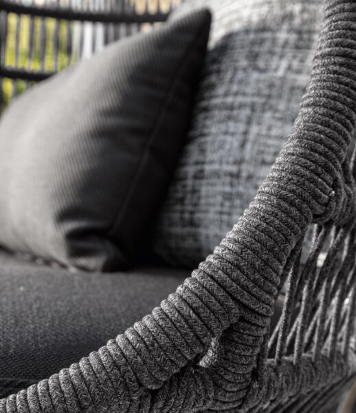 Итальянское кресло Panama Egg chair with structure 3