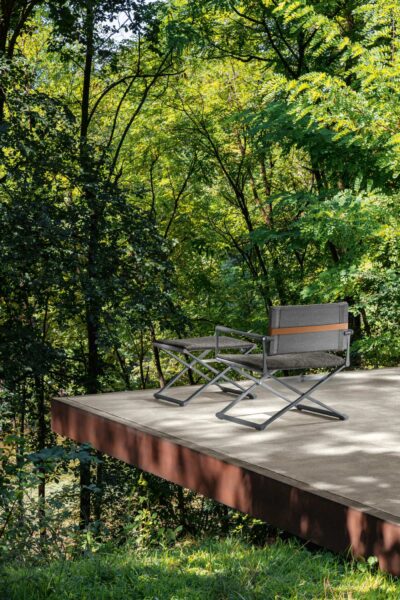 Итальянское кресло Riviera Director lounge chair 3