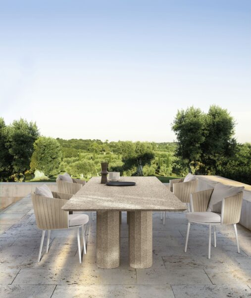 Итальянский стол Salinas Accoya Dining Table 260×110 3