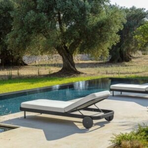 Итальянский шезлонг Slam//Rope Sunbed 2