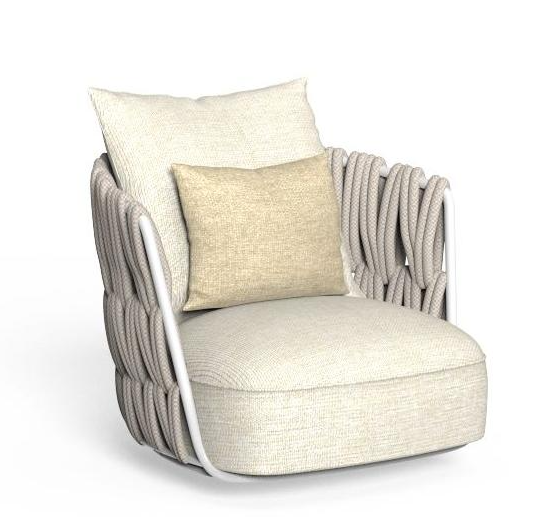 Итальянское кресло Swipe Swivel armchair от Talenti