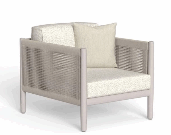 Итальянское кресло Dolcevita//Alu Living Armchair от Talenti