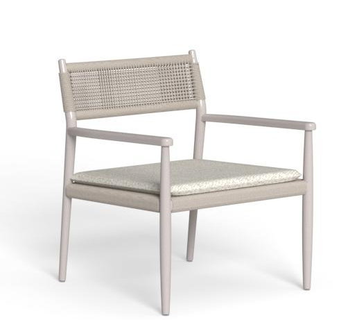 Итальянское кресло Dolcevita//Alu Lounge Armchair от Talenti