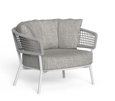 Итальянское кресло Moon//Alu Living Armchair от Talenti