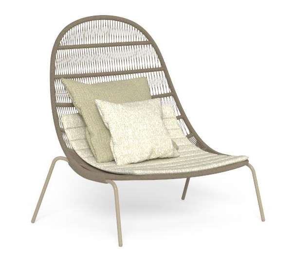 Итальянское кресло Panama lounge Armchair от Talenti